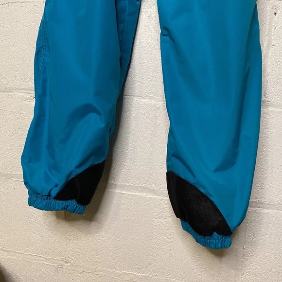 Vtg 90s Y2K Columbia Pull On Ski Snow Pants Turquoise & Purple Womens Size Large - Picture 4 of 12